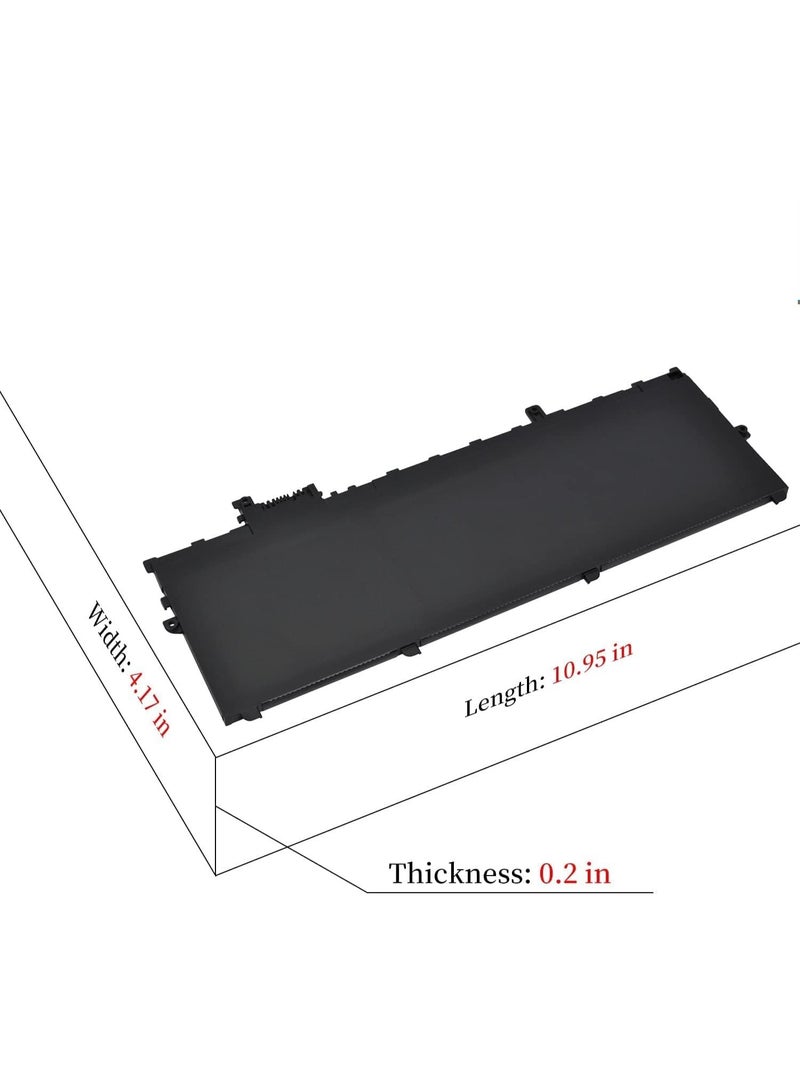 Terabyte 01AV431 01AV494 01AV429 01AV430 Laptop Battery Compatible for Lenovo ThinkPad X1 Carbon 5th Gen 2017 6th Gen 2018 Series SB10K97587 SB10K97586 SB10K97588 Battery - Image 3